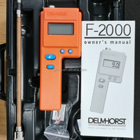 DELMHORST Humidimètre pour foin F-2000 Plage de mesure 0-80% Testeur d'humidité avec sonde