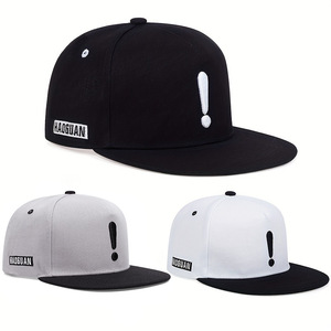 Cappello Trucker Classico Hip-Hop a 6 Pannelli con Ricamo 3D, Visiera Piatta e Chiusura Snapback per Sport all'Aperto e Accessorio Formale - Product Image 1