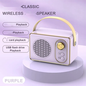 Mini Altoparlante Radio Professionale di Fabbrica Suono <span class=keywords><strong>Vintage</strong></span> Altoparlante Radio Portatile Wireless - Product Image 5