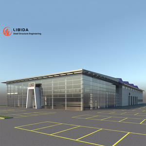 Design moderno 4s Showroom Multi piano centro commerciale autorizzato centro di servizio prefabbricato in acciaio edificio sala espositiva - Product Image 3