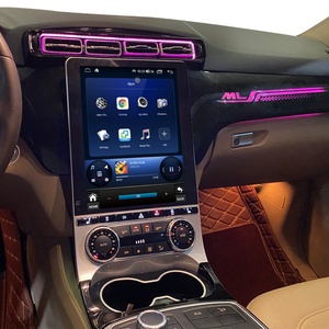 NaviHua New Arrival 12.1 Inch Vertical Touch Screen Car DVD <b>Player</b> Android Car Radio Automotive for Mercedes Benz ML 2012 2015 - Product Image 3