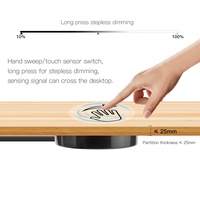 Capteur tactile de gradation remplaçable 12V-24V, interrupteurs inductifs à détection de mouvement par balayage, capteur infrarouge corporel pour armoire