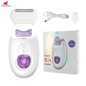 Épilateur rechargeable pour femme, rasoir électrique pour l'épilation féminine, tondeuse bikini portable pour femmes - Product Image 1