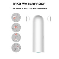 AOLAN Mini Bullet Vibrator 10 Frequenzen IPX9 Wasserdicht Magnetische Aufladung Geräuschlos Umweltfreundlich Realistisches Gefühl für Frauen Sexspielzeug
