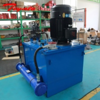 Échangeur de chaleur de type tubulaire refroidi par eau, station hydraulique industrielle pour système de lubrification, unité de puissance hydraulique