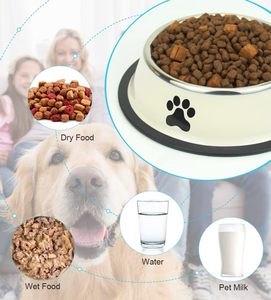 Tazones para Perros de Acero Inoxidable, Impresión a Color Ecológica, Varios Tamaños, Comedero para Mascotas - Product Image 4