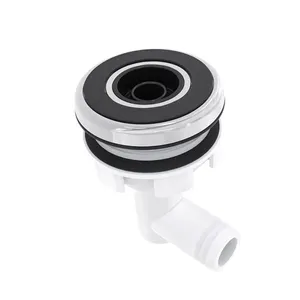 Proway Edelstahl Abdeck ring Richtung 3/8 "SB Air x3/4" RB Wasser Whirlpool Spa Jet