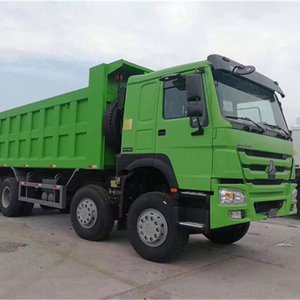 รถบรรทุกฮาวโอ 8x4 ยูโร 2 ดีเซล รถบรรทุกขนาดเล็กใหม่สำหรับงานเหมือง รถดัมพ์ 10 ล้อ รถบรรทุกเทท้าย 11-20 ตัน พวงมาลัยซ้าย กล้องมองหลัง 251-350 แรงม้า 6-8 ลิตร - Product Image 1