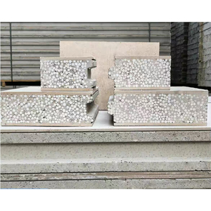 Cường Độ Cao Mở Rộng <span class=keywords><strong>Polystyrene</strong></span> Lõi EPS Xi Măng Bánh Sandwich Bảng Điều Khiển Cách Nhiệt Không Thấm Nước Hội Đồng Quản Trị Công Nghiệp Lợp Hệ Thống - Product Image 2