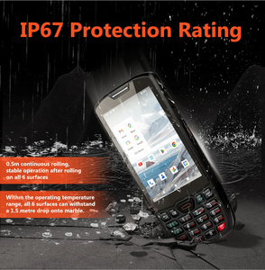 Rugged Android 13 điện thoại thông minh cầm tay <span class=keywords><strong>PDA</strong></span> 2D Máy quét mã vạch thông tin liên lạc công nghiệp sử dụng ruggedized điện thoại di động - Product Image 4