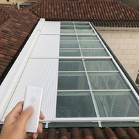 Volets roulants isolés en aluminium télécommandés, directement de l'usine, volets roulants en aluminium sur mesure pour fenêtre