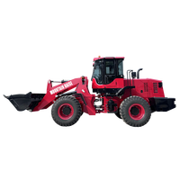 MOUNTAIN RAISE Nouveau Design Mini chargeuse sur pneus frontale MR936 3 tonnes chargeuse sur pneus articulée Petite chargeuse hydraulique compacte Radlader