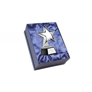 Trofeo 'Estrella' de Madera y Metal de 185 mm de Altura para Regalos en Ferias Comerciales y para Dar la Bienvenida a los Asistentes - Product Image 3