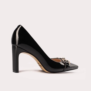 Nuove <span class=keywords><strong>scarpe</strong></span> estive con <span class=keywords><strong>tacco</strong></span> stile francese da donna con <span class=keywords><strong>tacco</strong></span> alto <span class=keywords><strong>tacco</strong></span> <span class=keywords><strong>quadrato</strong></span> fibbia in metallo soletta in pelle - Product Image 2