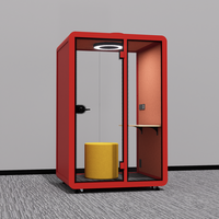 Online-Vorlesungsraum: Modulare Schallschutz-Bürokabine aus Aluminiumlegierung – E-Learning-Pod für Fernunterricht, Meetings, Bürogebäude und Hotels