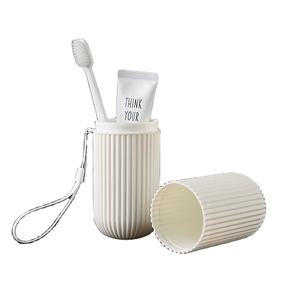Atacado Portátil De Plástico Escova De Dentes Creme Dental Caixa De Armazenamento De Viagem Dente Escova Container Casos Mouthwash Cup <span class=keywords><strong>Holder</strong></span> Para Casa - Product Image 1