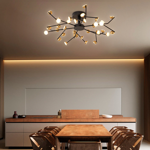 Đèn Trần Bắc Âu hiện đại cho phòng khách phòng ngủ hoặc bề mặt nhà bếp gắn thiết kế nghệ thuật mới - Product Image 2