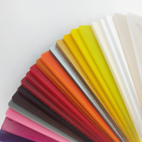 Vente en gros de feuilles acryliques/PMMA/PVC sur mesure, 3 mm/8 mm/20 mm, diffusion de la lumière, résistantes aux UV, gravure et découpe