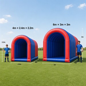 Customized Giant Inflatable Entrance <b>Tunnel</b> Red Blue Inflatable <b>Tunnel</b> Tent Entrance for Festival Inflatable Party Entrance - Product Image 5