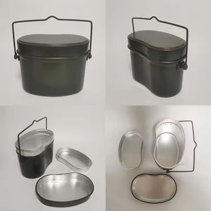 Kit de Tazón de Aluminio Ecológico Universal de 1L para 2 Personas, para Campismo y Senderismo al Aire Libre - Product Image 2
