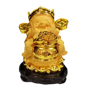 ปีใหม่จีน 2023  รูปปั้นเฟิงสุ่ย ไช่เซิน  เวินไช่เซิน เทพเจ้าแห่งโชคลาภ เทพเจ้าแห่งความมั่งคั่ง  จ้าวไช่ ของตกแต่ง ของขวัญ - Product Image 1