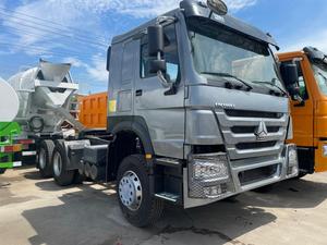 Camion tracteur d'occasion Sinotruk Euro2 Diesel 6X4 à direction à gauche HOWO 10 roues avec capacité de charge de 21-30T, 371 ch, caméra arrière 360° - Product Image 2