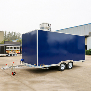 Camion à pizza mobile entièrement équipé en acier inoxydable, cuisine complète, chariot <span class=keywords><strong>de</strong></span> grillades <span class=keywords><strong>de</strong></span> rue, crêpes, nourriture, collations, bonbons, chips - Product Image 3