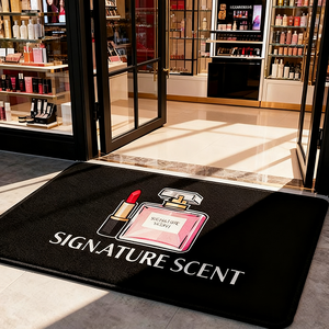 Tappetino per Porta d'Ingresso Personalizzabile, Resistente alle Macchie e allo Sbiadimento, con Retro in Gomma, per Barbieri - Product Image 1