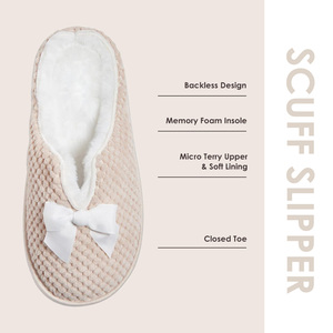 <span class=keywords><strong>Zapatillas</strong></span> cómodas de espuma viscoelástica para <span class=keywords><strong>mujer</strong></span>, pantuflas con forro de piel sintética, zapatilla deslizante para <span class=keywords><strong>casa</strong></span> con punta cerrada - Product Image 5