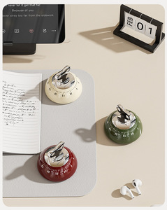 Minuteur magnétique de cuisine <span class=keywords><strong>personnalisable</strong></span> avec logo, minuteur de <span class=keywords><strong>compte</strong></span> <span class=keywords><strong>à</strong></span> <span class=keywords><strong>rebours</strong></span> de luxe de précision, s'adapte au bureau et au réfrigérateur, minuteur mécanique - Product Image 2