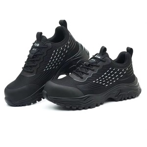 Zapatos de Seguridad para Hombre al por Mayor, con Cordones, Ligeros, Transpirables, Resistentes al Desgaste, Aislantes, con Suela Antideslizante - Product Image 2