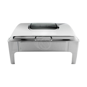Nuovo Design Scaldavivande per Hotel, <span class=keywords><strong>Cucina</strong></span> <span class=keywords><strong>e</strong></span> Ristorante, Chafing Dish a Candela per Uso in <span class=keywords><strong>Cucina</strong></span> <span class=keywords><strong>e</strong></span> Tavola - Product Image 6