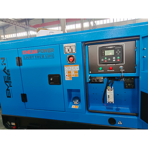 Im lặng Máy phát điện 12kva 12 K 12 KW 13 kW 13kw 17kwh ba giai đoạn DIESEL siêu im lặng Máy phát điện diesel 120Volt giá cho Uganda - Product Image 4