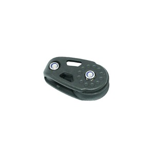 Poulie rotative en nylon noir ISURE, poulie simple en plastique, accessoires marins pour bateau, yacht, <span class=keywords><strong>kayak</strong></span>, Pilates - Product Image 2