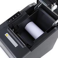 Impresora Térmica de Recibos POS de 80 mm con Cortador Automático, Velocidad de Impresión de 180 mm/s, Totalmente Compatible con Sistemas Windows, Android y Linux