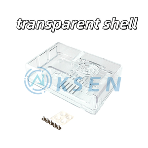 ¡Nuevo y original! Adecuado para carcasa de Raspberry <span class=keywords><strong>Pi</strong></span> 3B +, carcasa de ABS, diseño de apertura reservada GPIO, puede usar carcasa de ventilador de refrigeración - Product Image 5