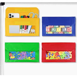 Support magnétique pour marqueurs, tableau blanc ou aimant de réfrigérateur, porte-crayons, organisateur de rangement, pochettes de rangement pour fournitures de bureau et scolaires - Product Image 1