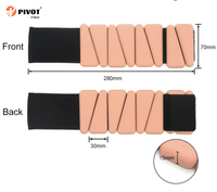 Poids de fitness en silicone personnalisés avec logo pour chevilles et poignets – Bracelets d'entraînement portables en silicone pour poignets et chevilles 1LB 2LB 4LB
