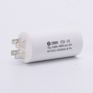 Condensateur de démarrage CBB60 10µF 450V AC pour moteur de machine à laver - Product Image 3