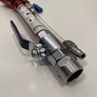 GOODTAN Pistolet à peinture multifonctionnel à long poteau courbé pour machine à pulvériser de la pierre véritable Putty Sandblaster Real Stone
