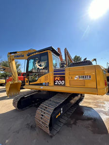 Original Japón Komatsu Pc200 excavadora usada horas de trabajo bajas Komatsu excavadora de orugas pc220 20 toneladas Komatsu excavadora - Product Image 4