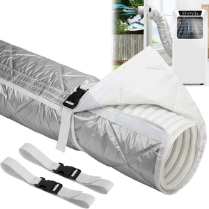 Protector de Manguera de Escape para Aire Acondicionado, Funda Protectora de Tela de Algodón Aislante del Calor y a Prueba de Polvo, Compatible con Ductos de Aire Acondicionado Portátiles - Product Image 1