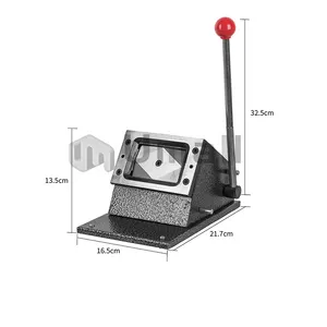 85.5x54 مللي متر الصين D-006 بك لكمة آلة قطع الورق ماكينة تقطيع بطاقات العمل اليدوي - Product Image 3