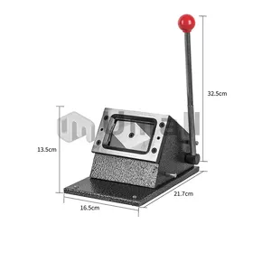 उच्च परिशुद्धता धातु 29*22*19 कस्टम मेड कागज के साथ पीवीसी कार्ड मर कटर आकार पंच