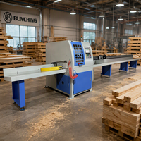 Scie circulaire horizontale automatique CNC BCS-4000 de haute qualité 45/90° 5,05 kW pour la découpe d'angles de matériaux de canapé