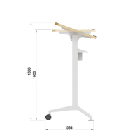 Pupitre de conférence moderne, table de discours, podium, mobilier de bureau, pupitre scolaire pliable