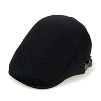 Gorra de Tweed de Lana Irlandesa al por Mayor, Cálida, Ajustable, Clásica y Elegante, Estilo Gatsby, Repartidor de Periódicos, Plana Ivy para Hombre, Tipo Boina