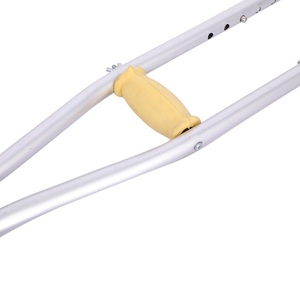 Stampelle Ascellari Regolabili in Lega di Alluminio, Doppie Stampelle per Disabili, Leggere e Antiscivolo - Product Image 3