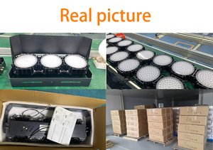 Projecteur LED à faisceau large Hishine <span class=keywords><strong>600</strong></span> watts AC en aluminium IP66, éclairage de mât élevé à haute luminosité pour les stades sportifs et les zones industrielles - Product Image 3