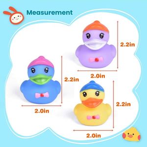 Juguetes Divertidos de 2 Pulgadas, Mini Jeeps para Bebés y Niños, Regalos para la Hora del Baño, Patitos de Goma al por Mayor - Product Image 3
